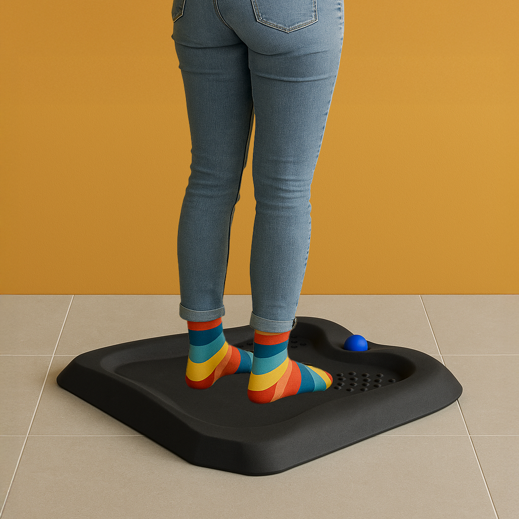 Anti-Fatigue Mat With Foot Massage Ball Standing Mat - Jacob Bek