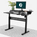 Electric Standing Desk (Black, 120cm) | Two Tier, Sit-Stand Desk Electric Standing Desk    - Jacob Bek
