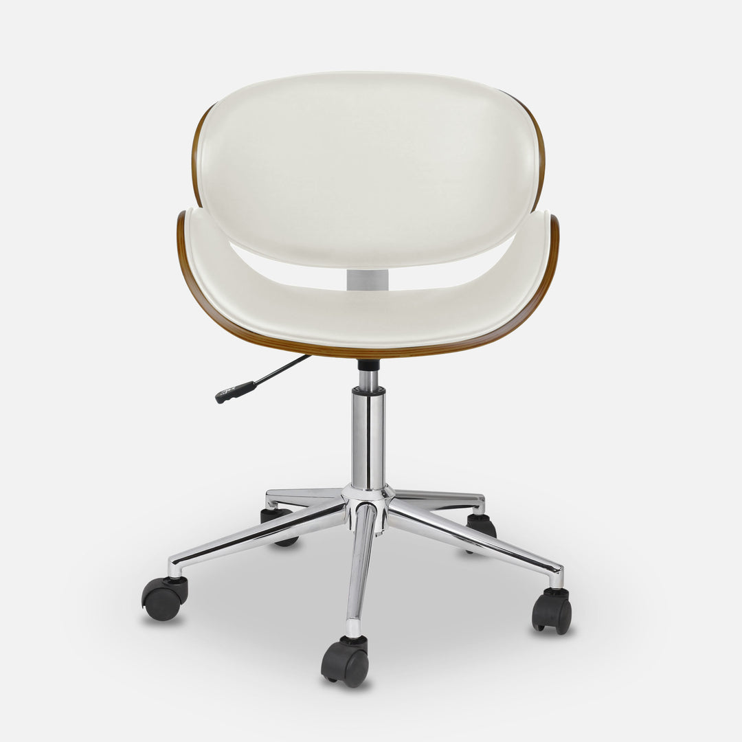 Danish Office Chair (White, Wing) | Ergonomic Desk Chair – Jacob Bek