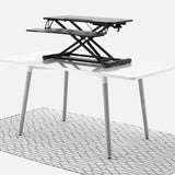 Standing Desk Converter (Black, 80cm) | Sit-Stand Desk