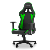 Chaise gaming ergonomique (vert chasseur) | Inclinable, accoudoirs réglables