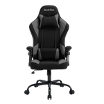 Gaming Chair Ergonomic (Guardian Grey) | Reclining, Adjustable Arms Gaming Chair - Jacob Bek Gaming