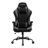 Gaming Chair Ergonomic (Guardian Grey) | Reclining, Adjustable Arms Gaming Chair - Jacob Bek Gaming