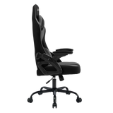 Gaming Chair Ergonomic (Guardian Grey) | Reclining, Adjustable Arms Gaming Chair - Jacob Bek Gaming