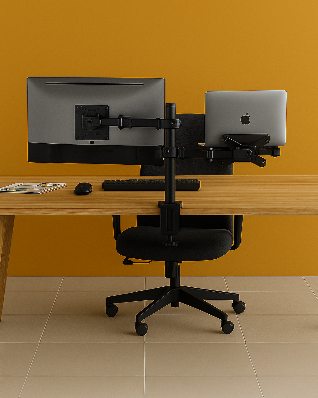Laptop & Monitor Mount Monitor Mount - Jacob Bek