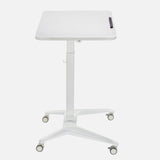 Standing Mobile Laptop Desk (White, 80cm) | Sit-Stand Desk Standing Desk Converter    - Jacob Bek