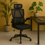 Mesh Office Chair (Black) | Ergonomic Desk Chair - Jacob Bek