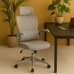 Mesh Office Chair (Grey) | Ergonomic Desk Chair - Jacob Bek