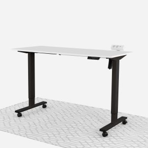 White-Black-Electric-Standing-Desk-140×60-Wheels-Plug.jpg